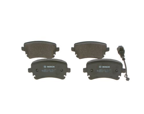 BOSCH 0986495094 Brake Pad Set For Disc Brake Rear 16mm Thickness Fits VW