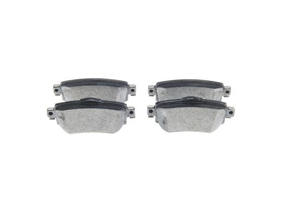 BOSCH 0986494816 Brake Pad Set For Disc Rear 15.2mm Thickness For Nissan Renault