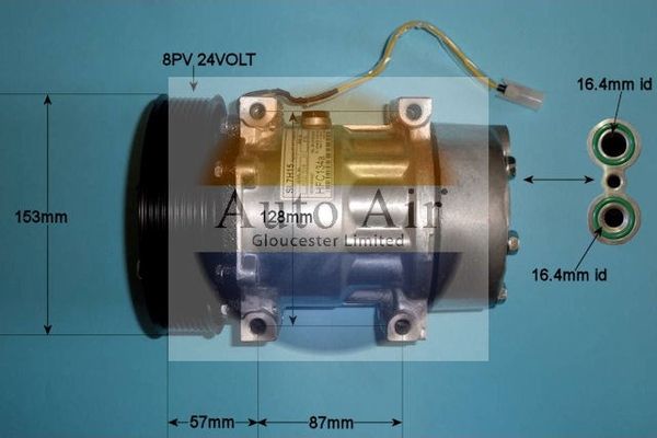AUTO AIR 14-0209P Air Conditioning Compressor A/C Air Con Replacement Repair
