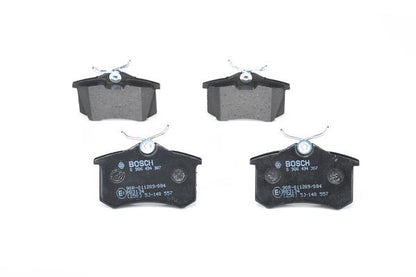 BOSCH 0986494387 Brake Pad Set For Disc Brake Rear Fits Audi Renault Seat VW