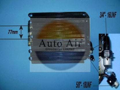 AUTO AIR 16-1258 Air Conditioning Condenser A/C Air Con Fits Porsche 911