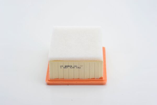 BOSCH 1987429182 Air Filter 207mm Length 69.5mm Height Fits Citroën Peugeot