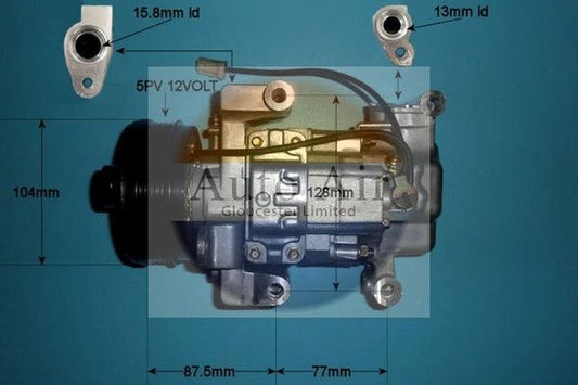 AUTO AIR 14-0079P Air Compressor A/C Air Con Air Conditioning Fits Mazda Mazda3