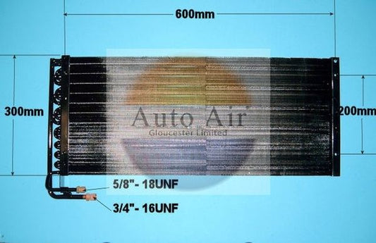 AUTO AIR 16-1182 Air Conditioning Condenser A/C Air Con Replacement Fits MAN