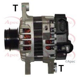 Alternator with Belt Pulley APEC AAL1703 Fits Hyundai Kia i10 i20 Picanto Rio