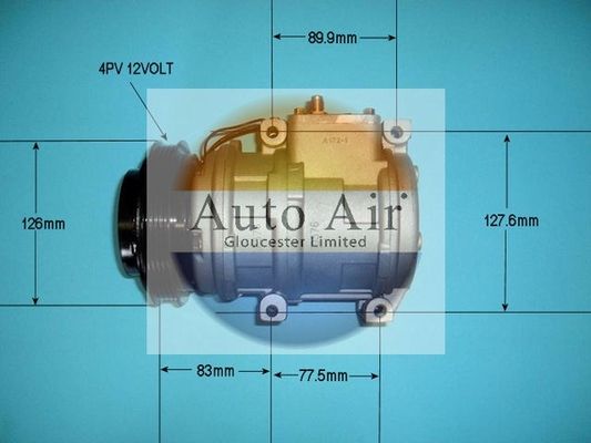 AUTO AIR 14-1448P Air Compressor A/C Air Con Air Conditioning Fits Kia Sedona