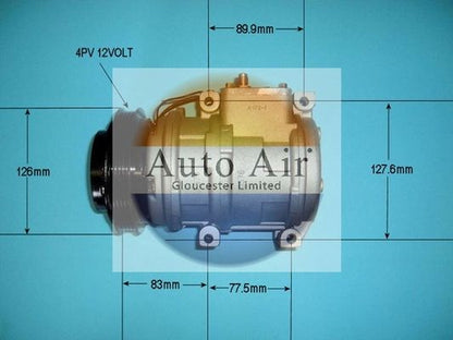 AUTO AIR 14-1448P Air Compressor A/C Air Con Air Conditioning Fits Kia Sedona