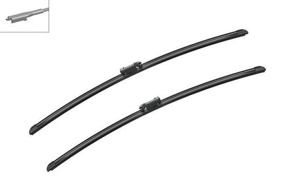 2 x BOSCH AEROTWIN A101S Flat Wiper Blades (Pair) 680/680mm Length Fits Ford