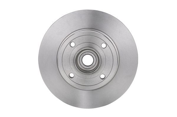 BOSCH 0986479278 Brake Disc Rear Solid 240mm Outer Diameter Fits Renault