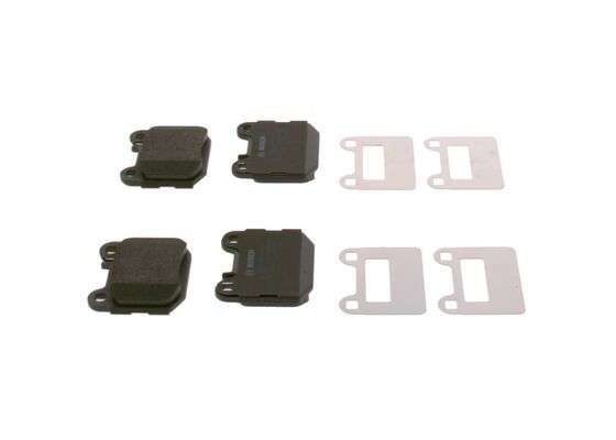 BOSCH 0986494410 Brake Pad Set For Disc Brake Rear Fits Mercedes-Benz M-Class