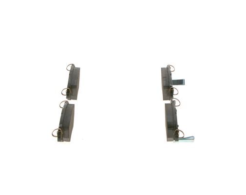 BOSCH 0986495250 Brake Pad Set For Disc Rear 16.5mm Thickness Fits Opel Vauxhall