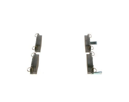 BOSCH 0986495250 Brake Pad Set For Disc Rear 16.5mm Thickness Fits Opel Vauxhall