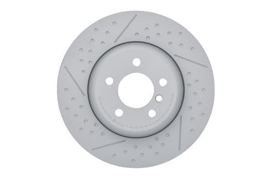 BOSCH 0986479E15 Brake Disc Rear Slotted/Perforated Fits BMW 3 Series 4 Series