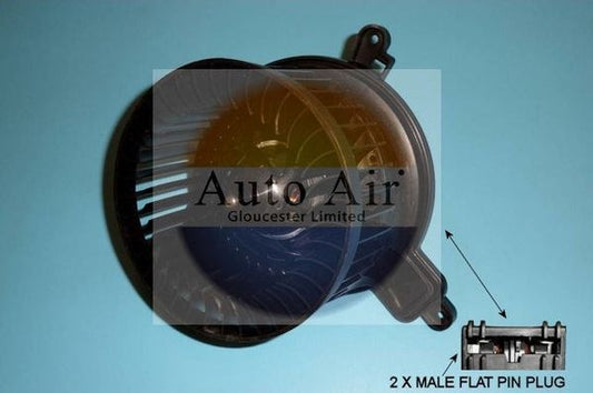 AUTO AIR 21-0130 Interior Blower 240W Heating/Ventilation Fits Citroen Peugeot