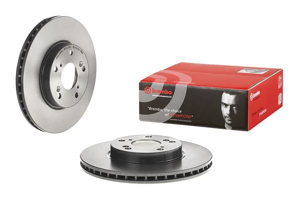 2x BREMBO 09.7932.11 Brake Disc Front Fits Accord Element HR-V Saber Stepwgn