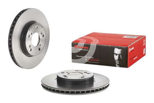 2x BREMBO 09.7932.11 Brake Disc Front Fits Accord Element HR-V Saber Stepwgn