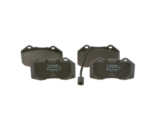 BOSCH 0986494228 Brake Pad Set For Disc Brake Front Fits Alfa Romeo Fiat