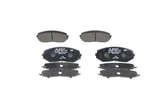 BOSCH 0986494241 Brake Pad Set For Disc Brake Front Fits Suzuki Grand Vitara