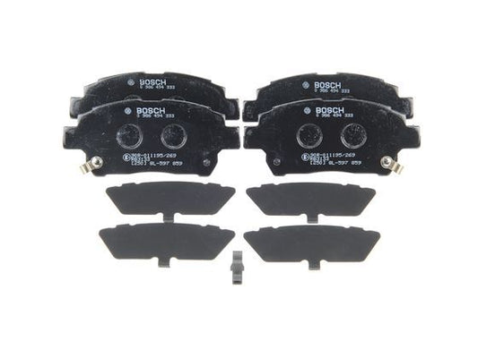 BOSCH 0986494333 Brake Pad Set For Disc Front 16.5mm Thickness Fits Toyota iQ