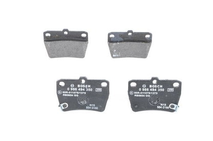 BOSCH 0986494350 Brake Pad Set For Disc Rear 13.9mm Thickness Fits Toyota RAV4