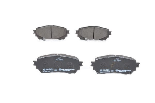 BOSCH 0986494793 Brake Pad Set For Disc Front 15.5mm Thickness Fits Mazda Mazda6