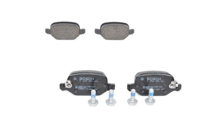 BOSCH 0986494934 Brake Pad Set For Disc Brake Rear 17mm Thickness Fits Fiat 500L
