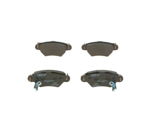 BOSCH 0986495250 Brake Pad Set For Disc Rear 16.5mm Thickness Fits Opel Vauxhall