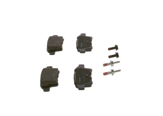 BOSCH 0986494199 Brake Pad Set For Disc Brake Rear 16.5mm Thickness Fits Citroën