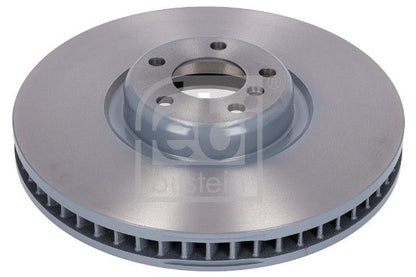 2x Front Brake Discs Braking System Febi Bilstein 193351 Fits BMW X5 X6