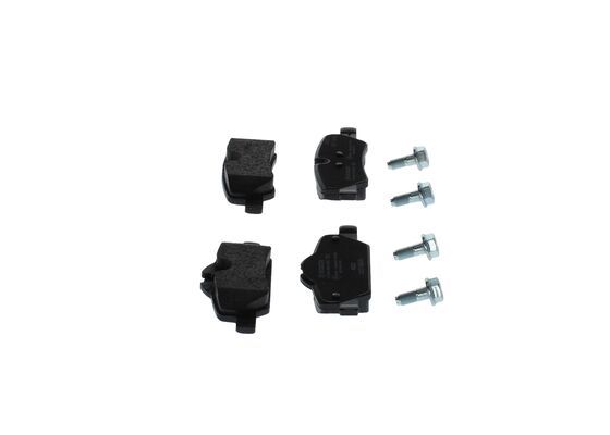 BOSCH 0986495400 Brake Pad Set For Disc Brake Rear 16.6mm Thickness Fits Mini