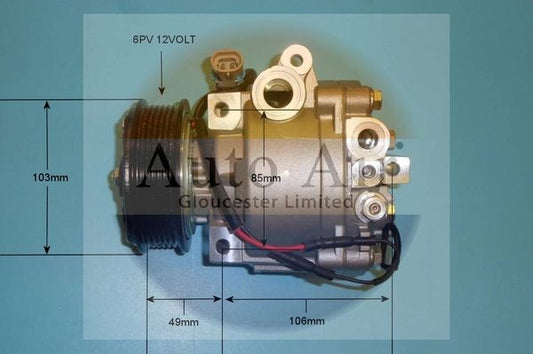 Auto Air 14-2090P A/C Air Con Compressor Air Conditioning For Chevrolet Vauxhall