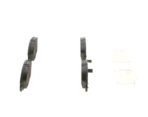BOSCH 0986494760 Brake Pad Set For Disc Front 16.6mm Thickness Fits Hyundai i10