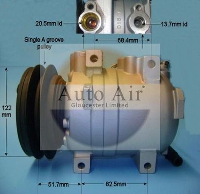 AUTO AIR 14-0032R Air Compressor A/C Air Con Air Conditioning Fits Kia Sportage