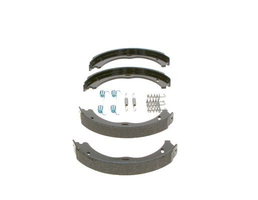 BOSCH 0986487718 Brake Shoe Set For Parking Brake Rear Fits Mercedes-Benz