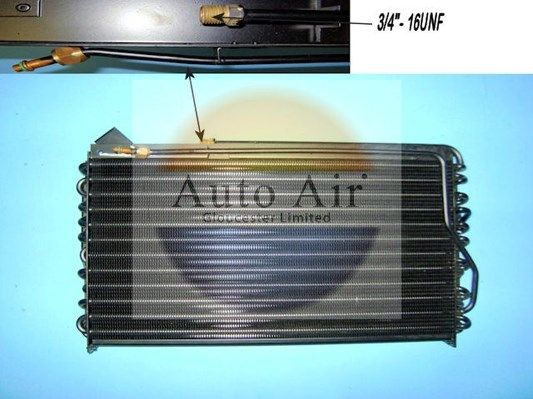 AUTO AIR 16-2017 Air Conditioning Condenser A/C Air Con Replacement For FIATAGRI