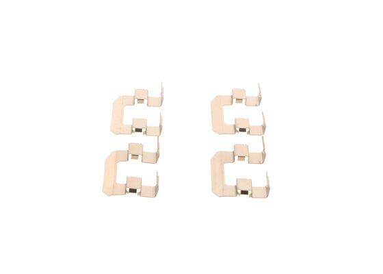 BOSCH 1987474344 Disc Brake Pad Accessory Kit Front Fits Hyundai Kia Ssangyong