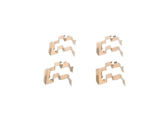 BOSCH 1987474369 Brake Pad Accessory Fitting Kit Front Fits Nissan Almera
