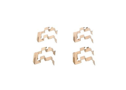BOSCH 1987474369 Brake Pad Accessory Fitting Kit Front Fits Nissan Almera