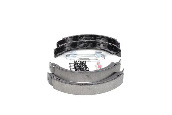 BOSCH 0986487582 Parking Brake Shoe Set Rear Fits Chrysler Mercedes-Benz