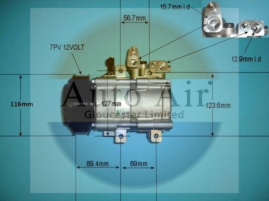 AUTO AIR 14-1441 Air Compressor A/C Air Con Air Conditioning Fits Kia Sorento