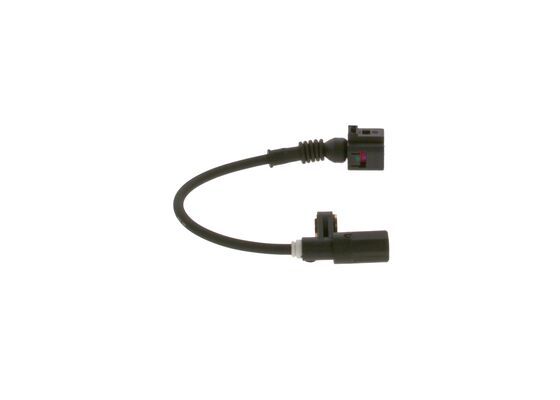 BOSCH 0986594008 Wheel Speed Sensor Rear With Cable Fits Audi Seat Skoda VW