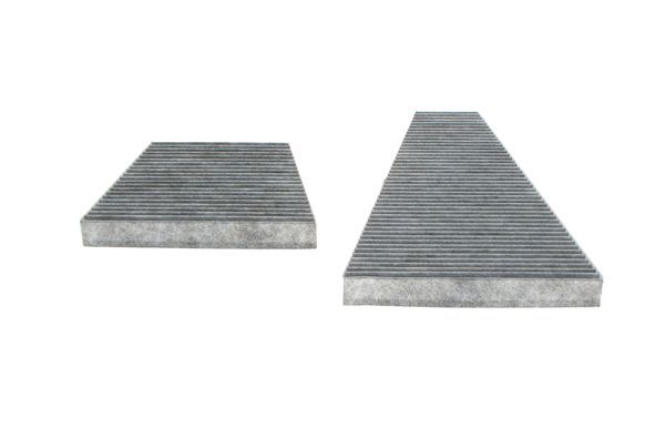 BOSCH 1987435506 Cabin Air Filter 345mm Length Activated Carbon Fits Bentley VW