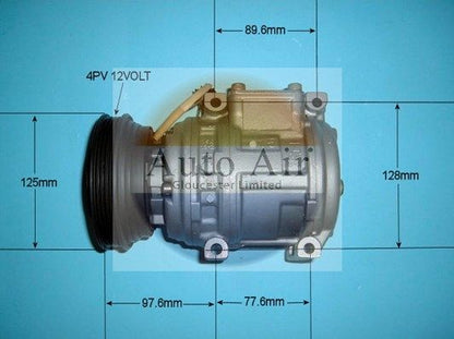 AUTO AIR 14-4398R Air Conditioning Compressor Fits Toyota Land Cruiser Amazon