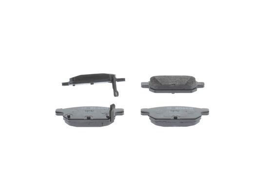 BOSCH 0986495301 Brake Pad Set For Disc Rear 14.4mm Thickness Fits Suzuki Swift