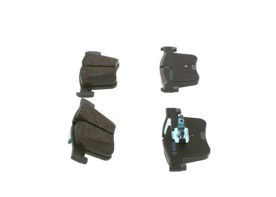BOSCH 0986494487 Brake Pad Set For Disc Brake Front 19.3mm Thickness Fits BMW