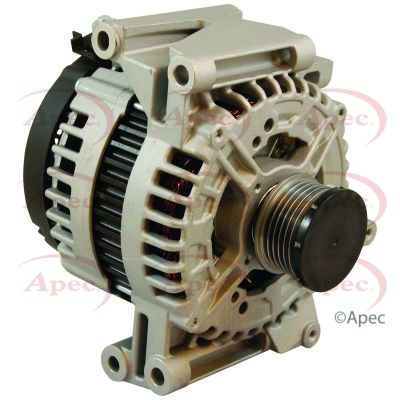 Alternator with Belt Pulley APEC AAL2094 Fits Mercedes-Benz C-Class E-Class