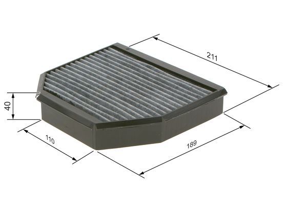 BOSCH 1987435508 Cabin Air Filter For Mercedes-Benz G-Class SL SLR Puch G-Modell