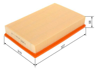 BOSCH 1457433300 Air Filter 327mm Fits Volvo S60 S80 V70 XC70 Cross Country