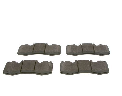 BOSCH 0986494440 Brake Pad Set For Disc Front 16.6mm Thickness Fits Land Rover