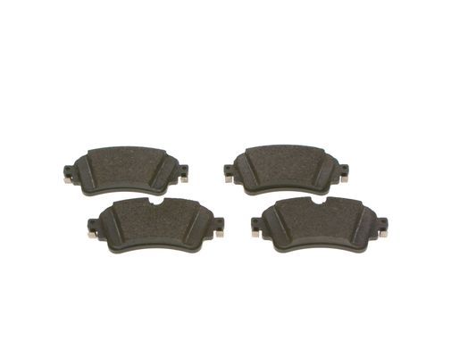 BOSCH 0986494833 Brake Pad Set For Disc Brake Rear 17.3mm Thickness Fits Audi VW
